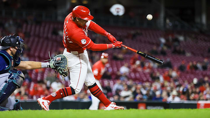 Cincinnati Reds first baseman Christian Encarnacion-Strand (33)