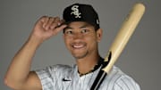 Chicago White Sox Braden Montgomery (92) poses for a photo on media day at the team’s spring training facility in Glendale, AZ.  