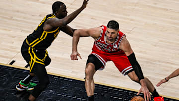 NBA : Chicago Bulls vs Golden Gate Warriors in San Francisco