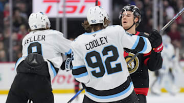 Ridly Greig, Clayton Keller, Logan Cooley