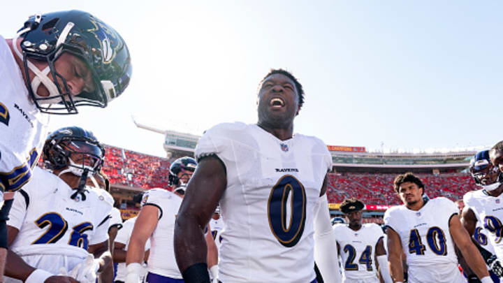 Ravens cornerback Roquan Smith was one of five players to leave the Week 4 contest early with an injury.