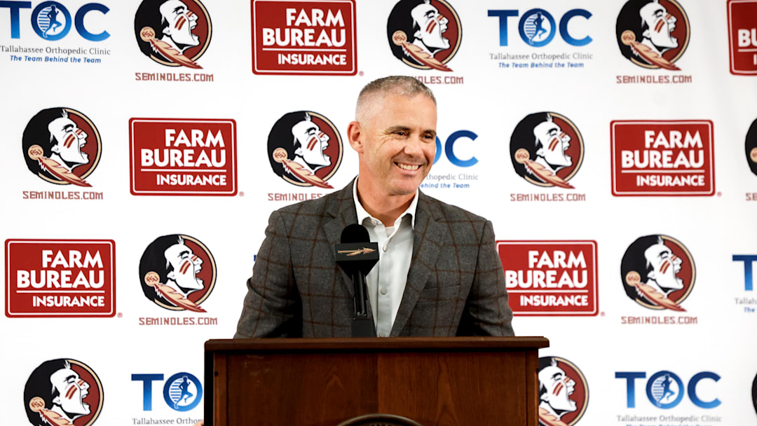 Florida State Head Football Coach Spring Football Press Conference
