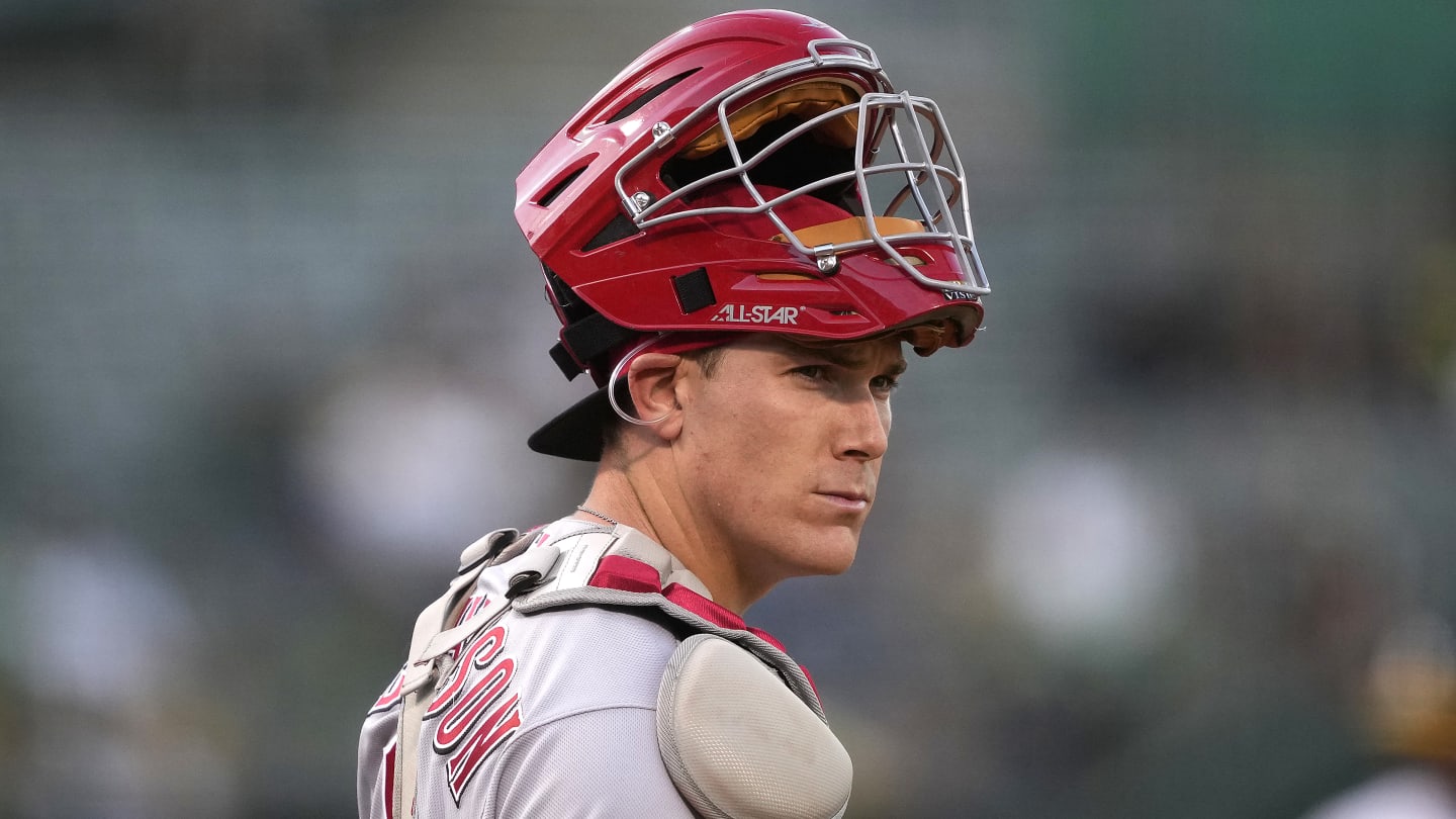 Reds' Tyler Stephenson discusses fractured thumb that will cost him 4-6  weeks 