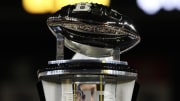 The Big Ten Football Championship trophy 