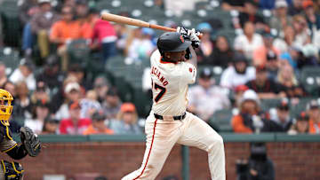 A power-first shortstop, Luciano's struggles defensively at both second and short, meaning he won't be Taylor Walls out there, but with his 70-grade raw power there might be reason to take a chance on the former top prospect. 