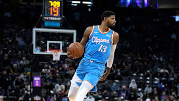 Los Angeles Clippers star Paul George. 