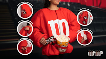 M&M's Red One Snack Jacket Features