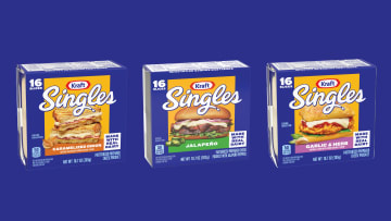 Kraft Singles’ Releasing Flavored Cheese Slices for the First Time in Nearly a Decade. Image Credit to Kraft. 