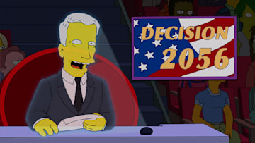 THE SIMPSONS: Anderson Cooper guest voices as himself in the "The Kid is All Right" episode of THE SIMPSONS airing Sunday, Nov. 24 (8:00-8:30 PM ET/PT) on FOX.Ê THE SIMPSONS ª and © 2013 TCFFC ALL RIGHTS RESERVED.