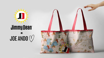 Jimmy Dean x Joe Ando collaboration. Image courtesy Jimmy Dean