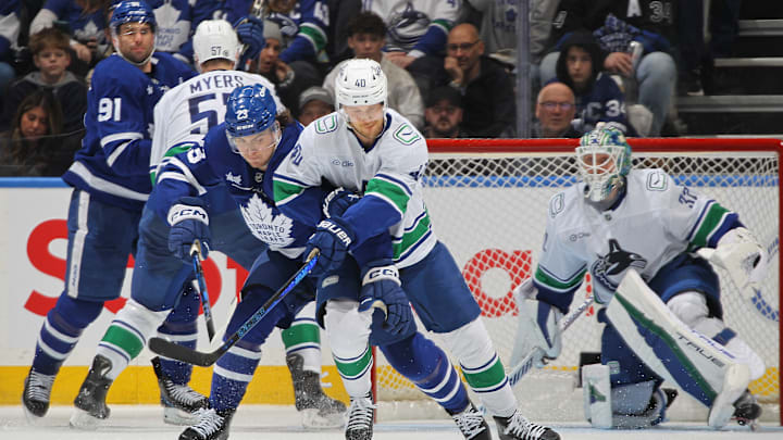 Vancouver Canucks v Toronto Maple Leafs