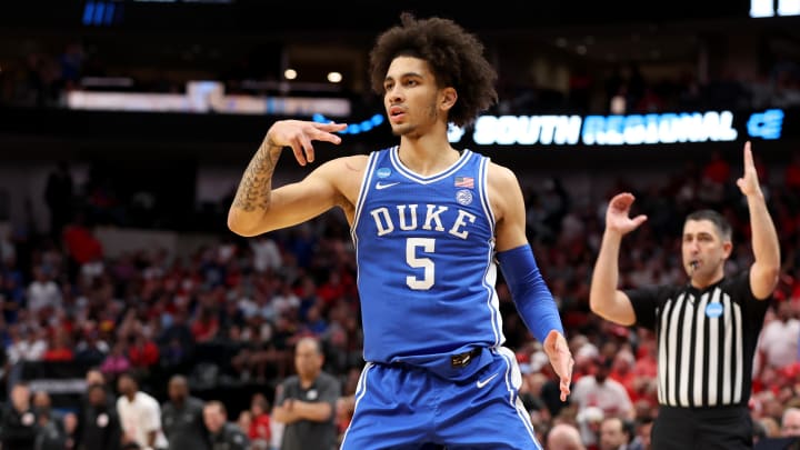 Duke basketball guard Tyrese Proctor Duke basketball guard Tyrese Proctor
