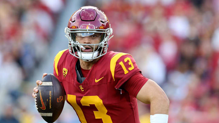 USC Trojans quarterback Caleb Williams 