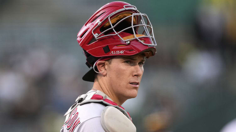 Cincinnati Reds catcher Tyler Stephenson