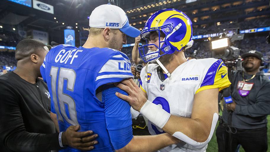 Matthew Stafford, Jared Goff, Rams, NFL. 