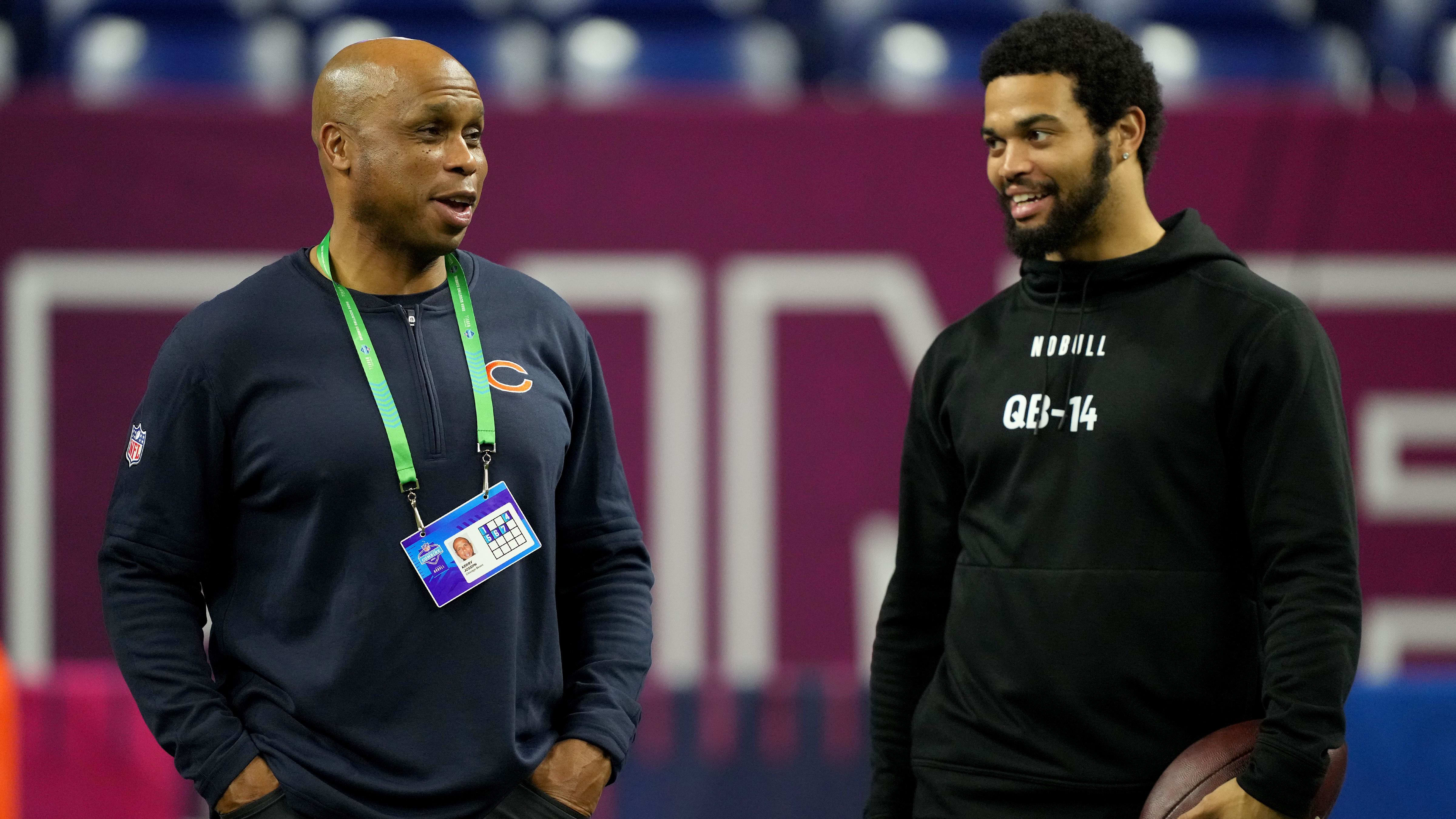 Does new Bears QB coach Kerry Joseph have the kind of experience to be of benefit to Caleb Williams?