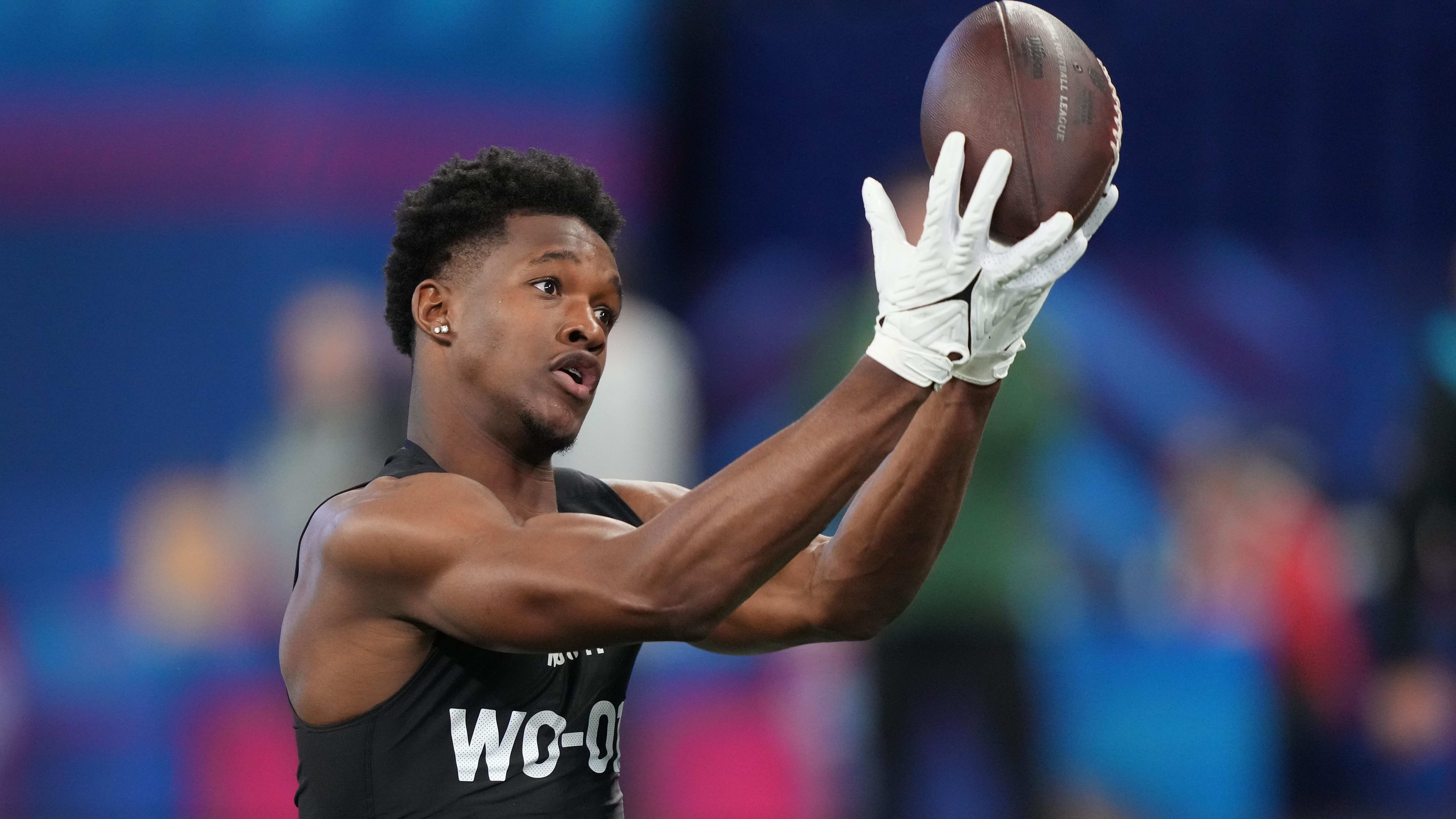 New England Patriots receiver Javon Baker