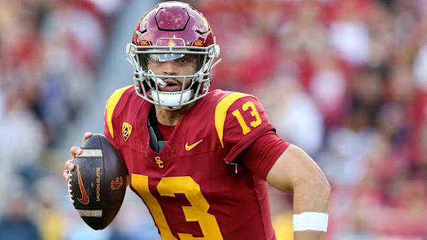 USC Trojans quarterback Caleb Williams