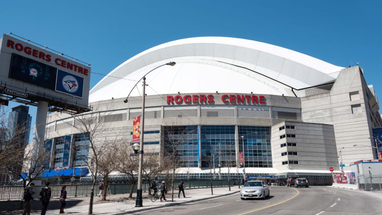 Roger Centre entrance, the landmark is a multi-purpose...