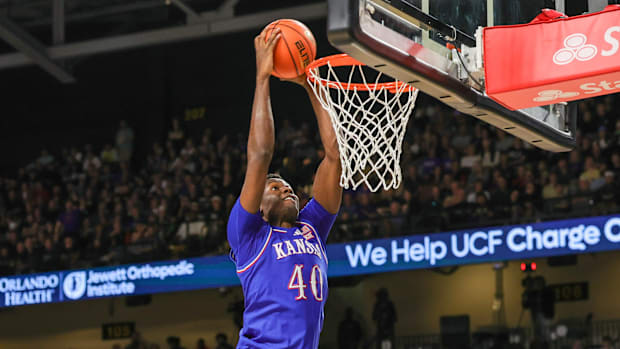 Flory Bidunga Kansas men's basketball