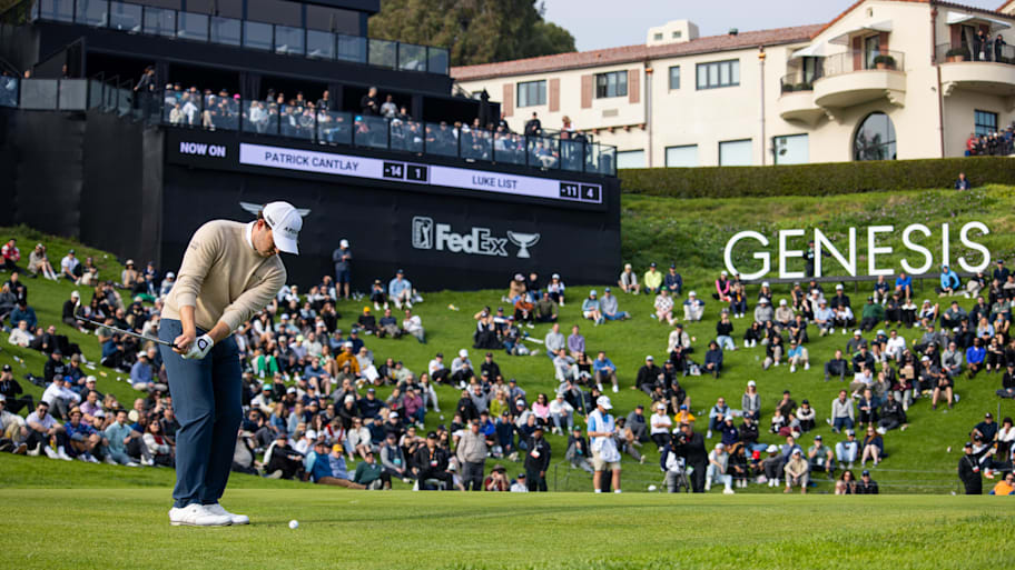 PGA Tour 2026 event poster showcasing top golfers in action