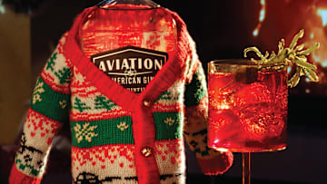 Aviation American Gin Spritzmas Negroni