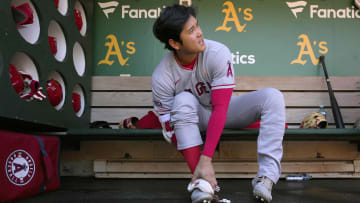 Los Angeles Angels v Oakland Athletics