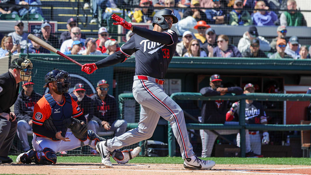 Minnesota Twin Matt Wallner. Mandatory Credit: Mike Watters-Imagn Images