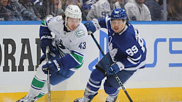 Vancouver Canucks v Toronto Maple Leafs
