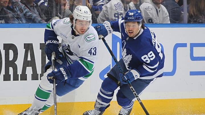 Vancouver Canucks v Toronto Maple Leafs