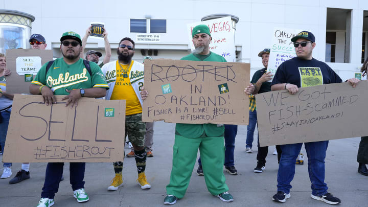 Oakland Athletics Fans Protests