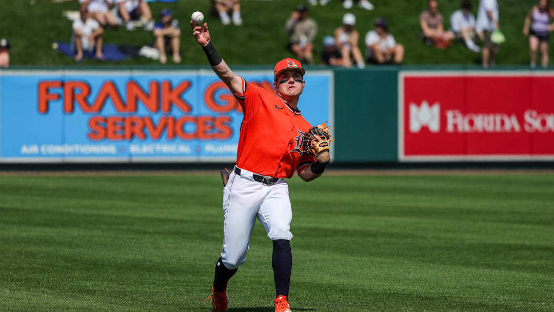Detroit Tigers shortstop Kevin McGonigle 
