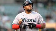 Jesús Aguilar no seguirá en los Marlins