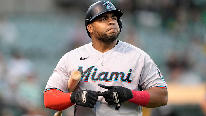 Jesús Aguilar no seguirá en los Marlins