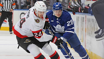 Dylan Cozens, Pontus Holmberg - Game One