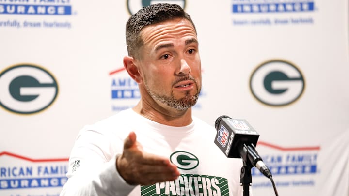 Green Bay Packers HC Matt LaFleur