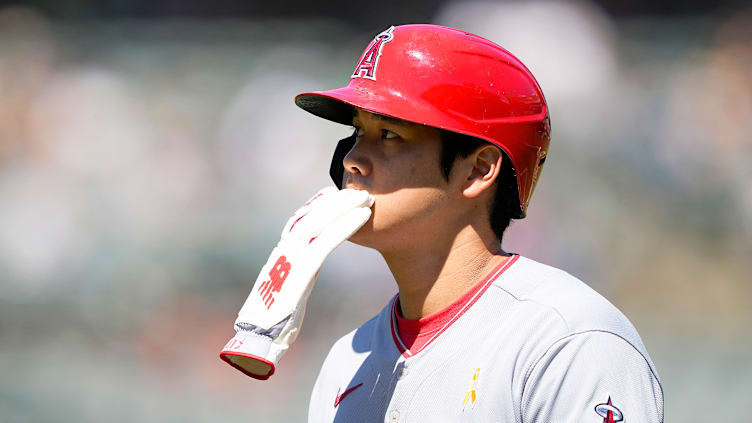 Los Angeles Angels designated hitter Shohei Ohtani