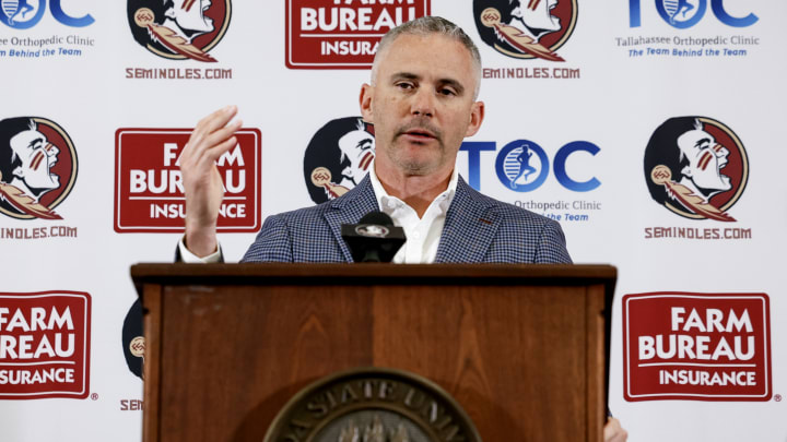 Florida State Head Football Coach Spring Football Press Conference