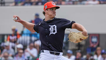 Detroit Tigers pitcher Jackson Jobe