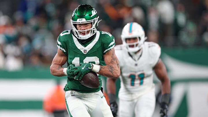 New York Jets wide receiver Allen Lazard New York Jets wide receiver Allen Lazard