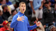 Duke basketball head coach Jon Scheyer