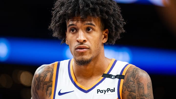Phoenix Suns forward Jalen Bridges.