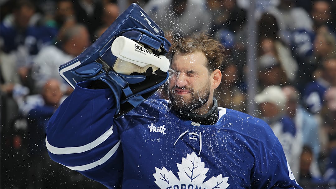 The Toronto Maple Leafs could be without their starting netminder for the rest of the series against the Florida Panthers.
