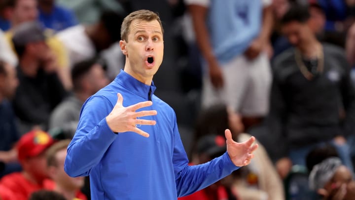 Duke basketball head coach Jon Scheyer