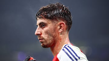 Kai Havertz sustained a blow to the head against Inter