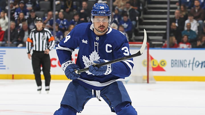 Toronto Maple Leafs captain Auston Matthews scored his 389th career goal to pass Darryl Sittler on the team's all-time goal-scoring list.