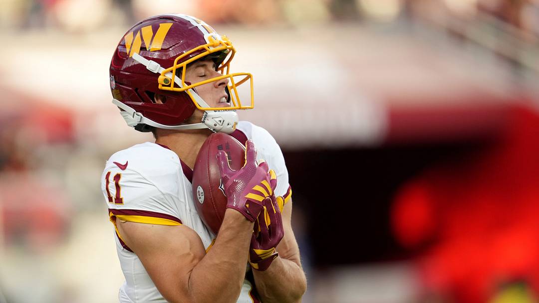 Washington Commanders wide receiver Luke McCaffrey (11)