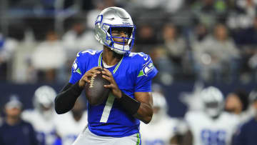 Geno Smith of the Seattle Seahawks