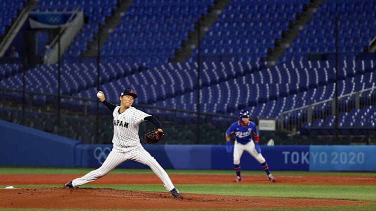 Republic of Korea v Japan - Baseball - Olympics: Day 12