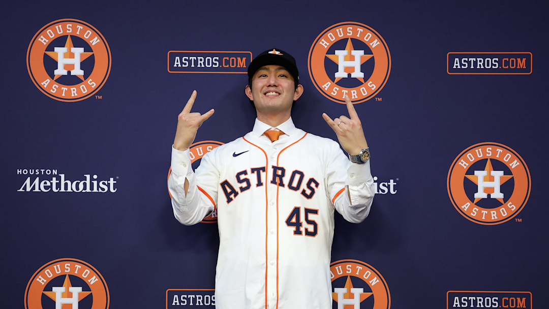 Houston Astros Introduce Tatsuya Imai